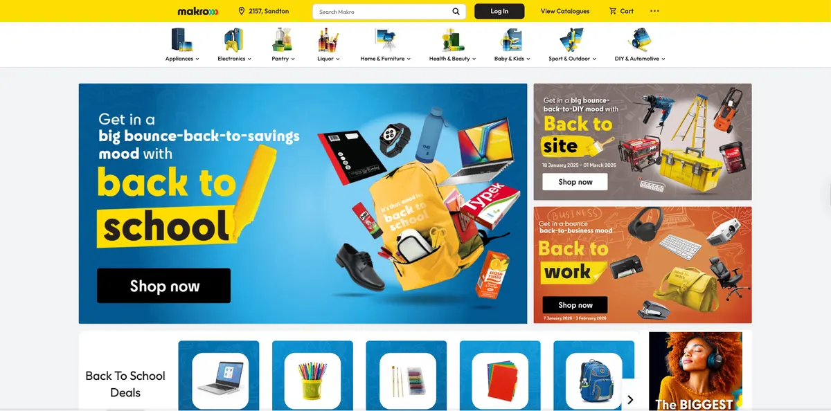 Makro — Multichannel Marketing Platform for Africa's Leading Retailer project screenshot